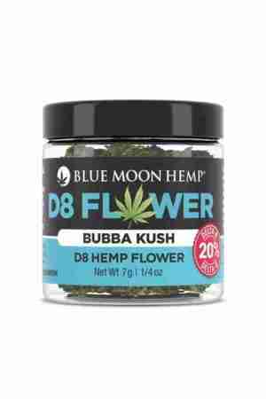 Blue Moon Hemp Bubba Kush Delta 8 Flower